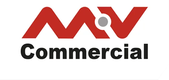 MV Commercial Logo black and white